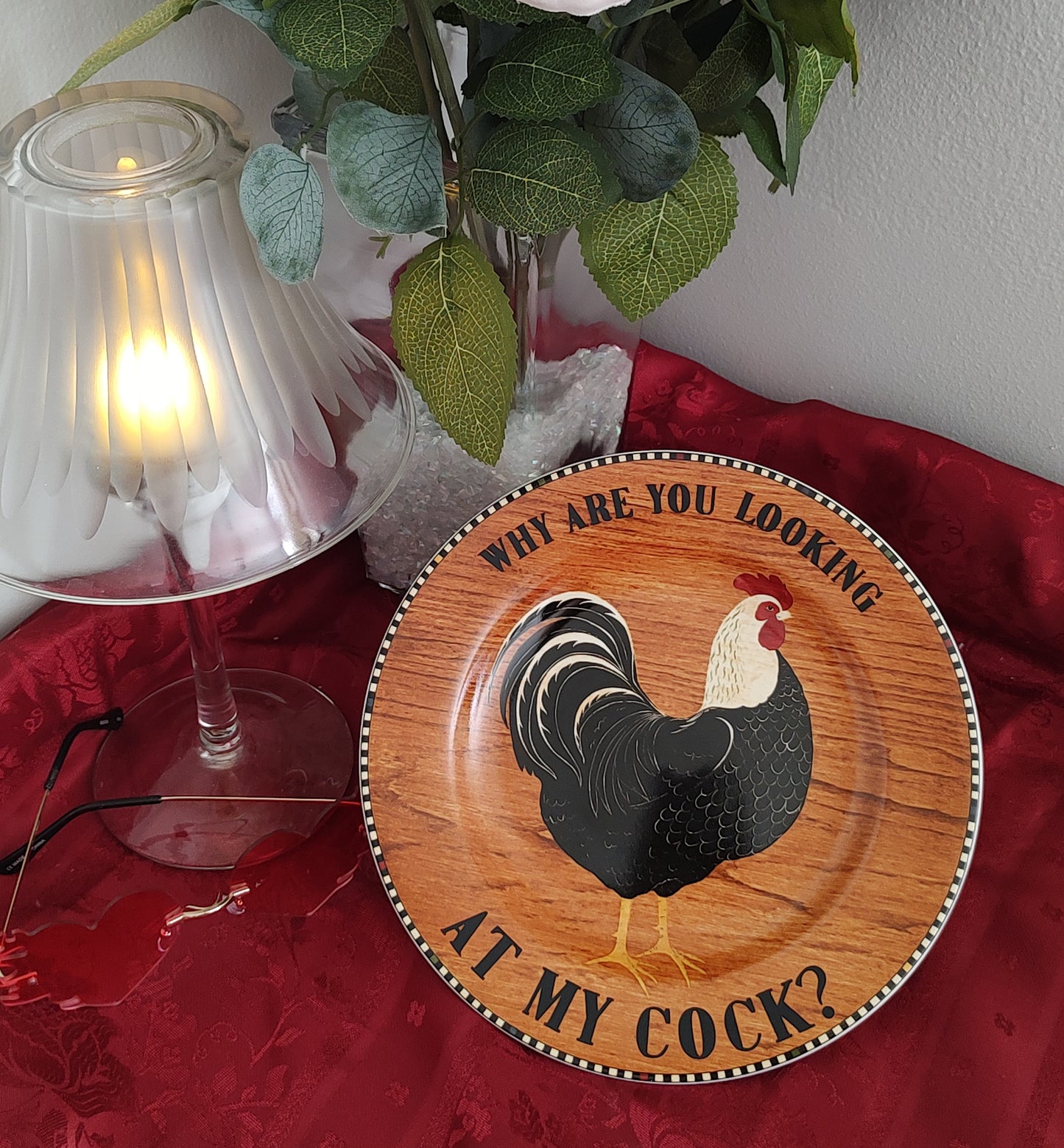 Why are you looking at my cock?